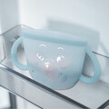 Snack-N-Seal Silicone Pouch - Ella Elephant (Mist Blue)